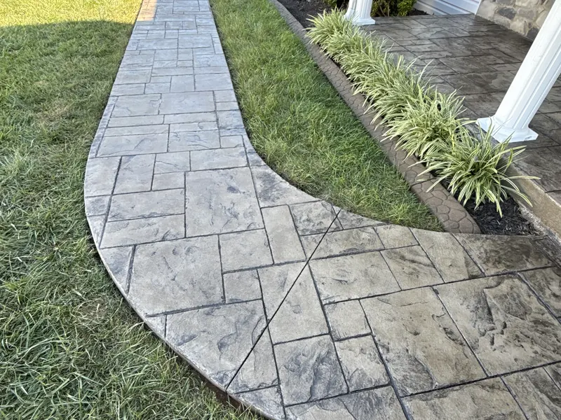 Stamped Concrete Cleaning & Sealing in Rocky Mount, VA by Pro-Shine Softwash